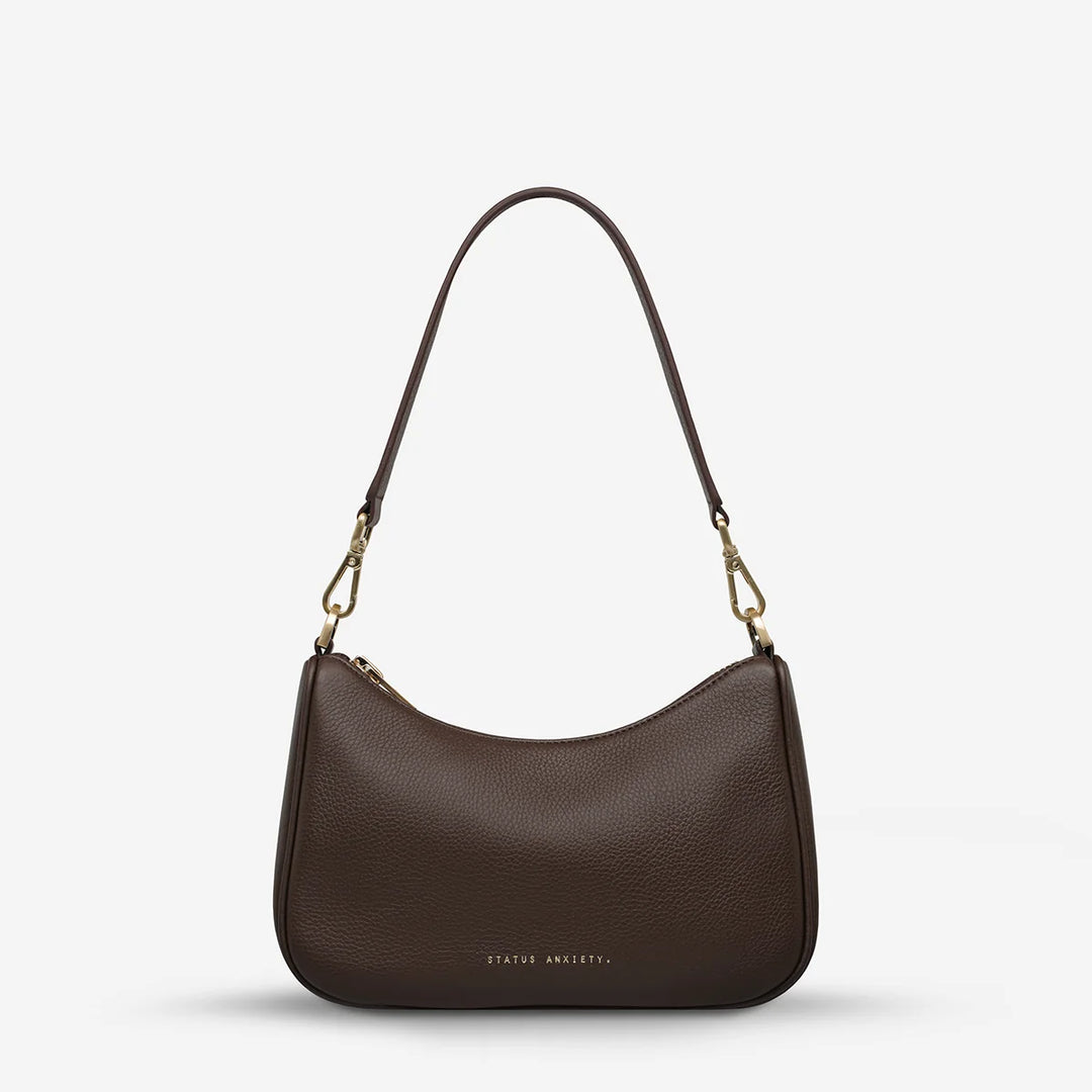Status Anxiety Look Both Ways - Cocoa/brushed gold