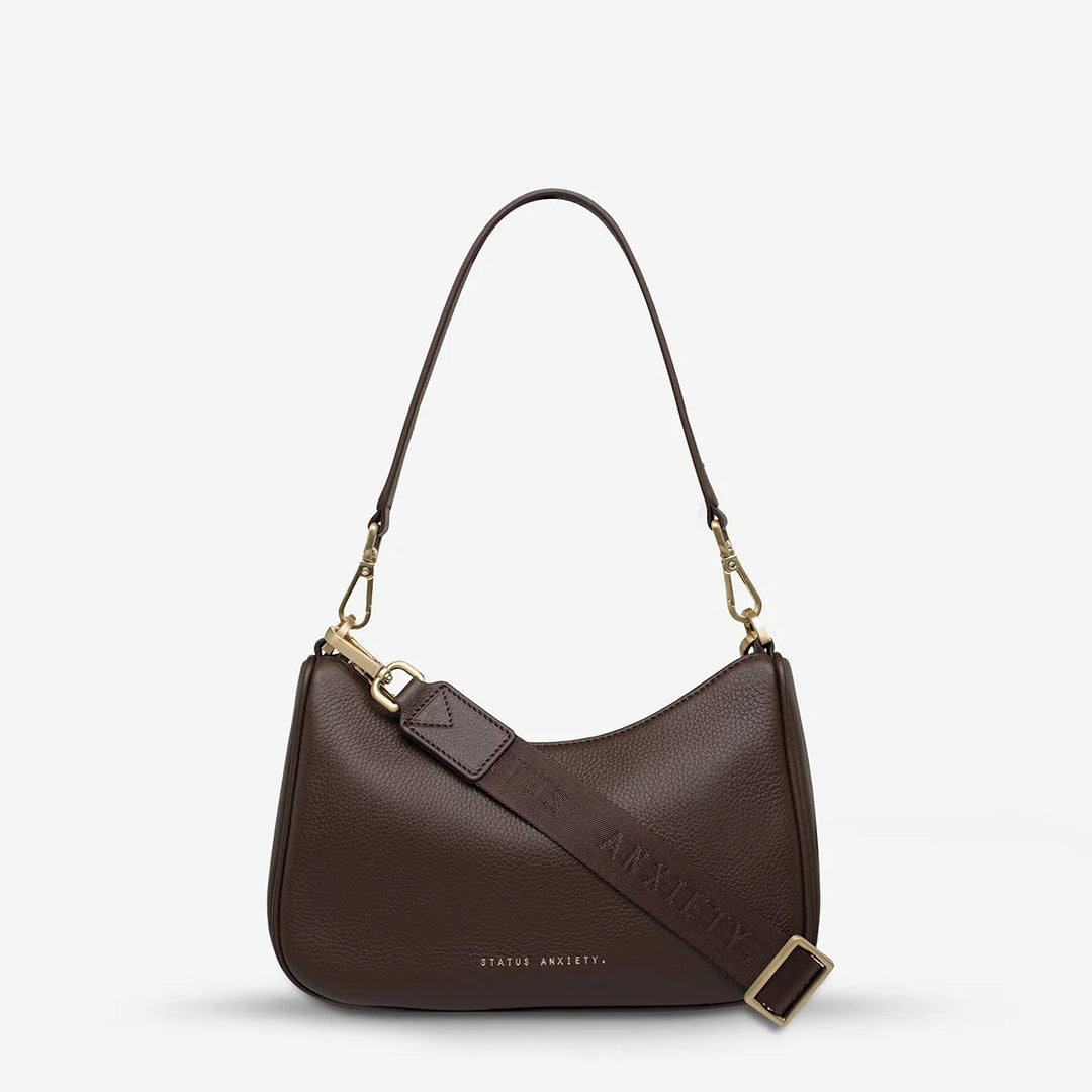 Status Anxiety Look Both Ways - Cocoa/brushed gold