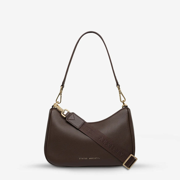 Status Anxiety Look Both Ways - Cocoa/brushed gold