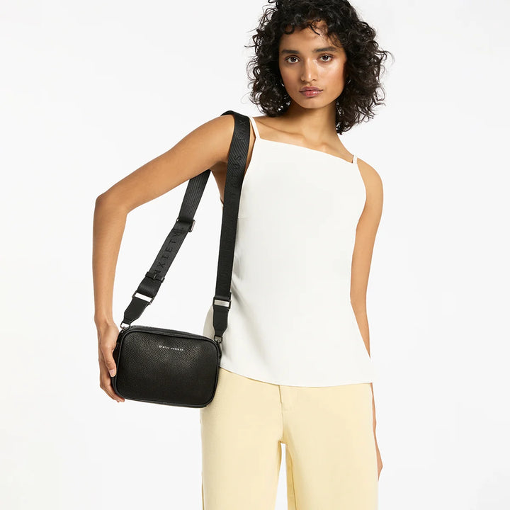 Status Anxiety Black Plunder Bag With Dual Straps