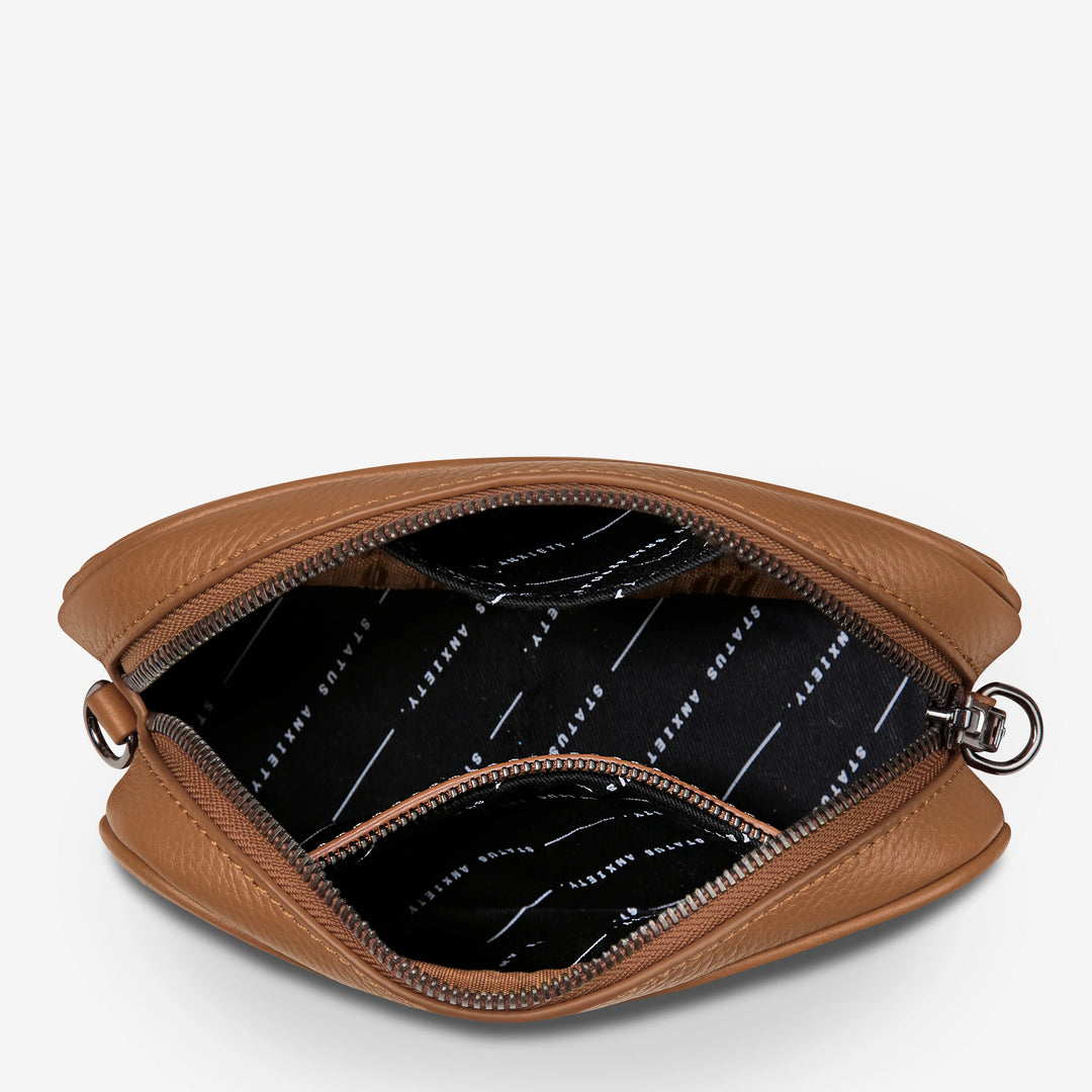 Status Anxiety Camel Plunder Bag With Dual Straps