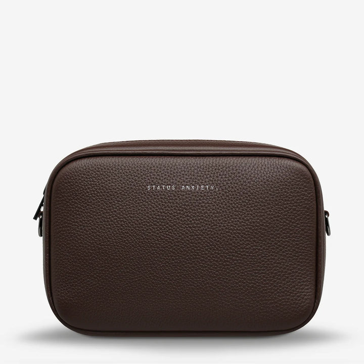 Status Anxiety Cocoa Plunder Bag With Dual Straps
