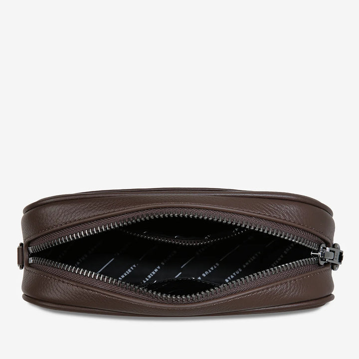 Status Anxiety Cocoa Plunder Bag With Dual Straps