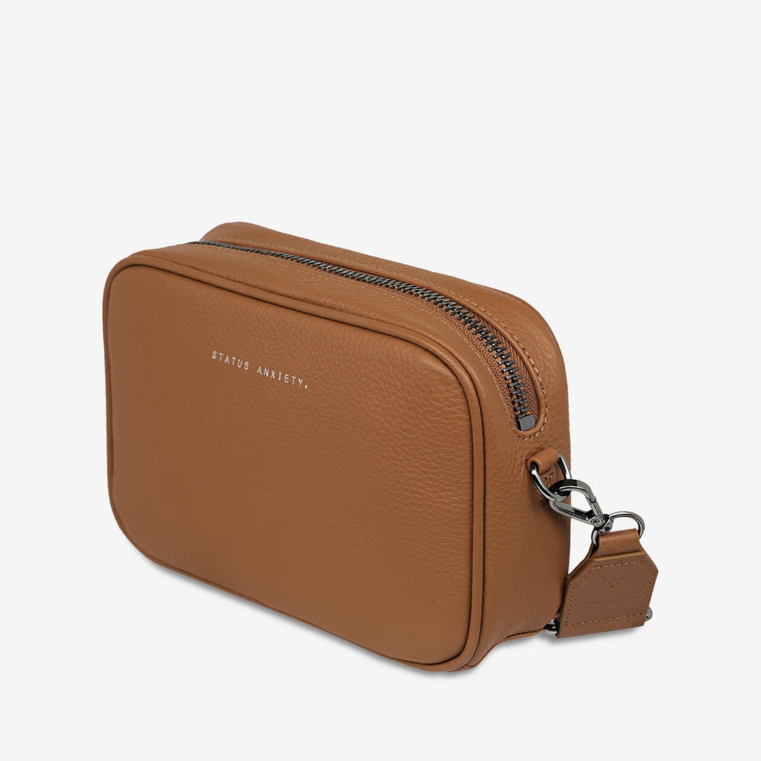 Status Anxiety Camel Plunder Bag With Dual Straps