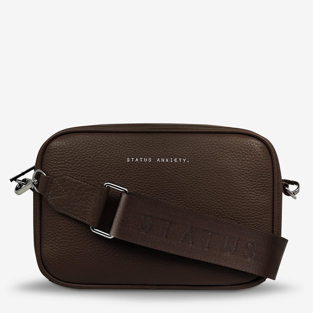 Status Anxiety Cocoa Plunder Bag With Dual Straps