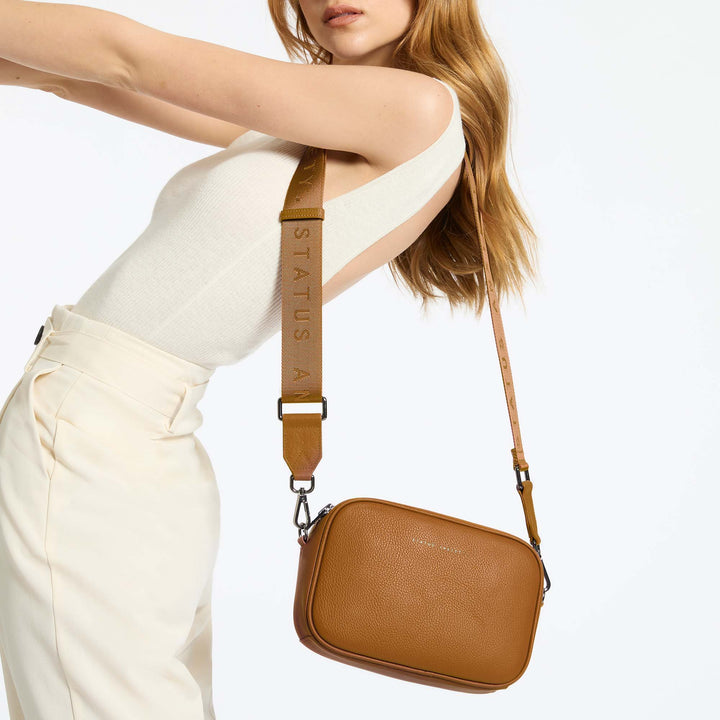 Status Anxiety Camel Plunder Bag With Dual Straps