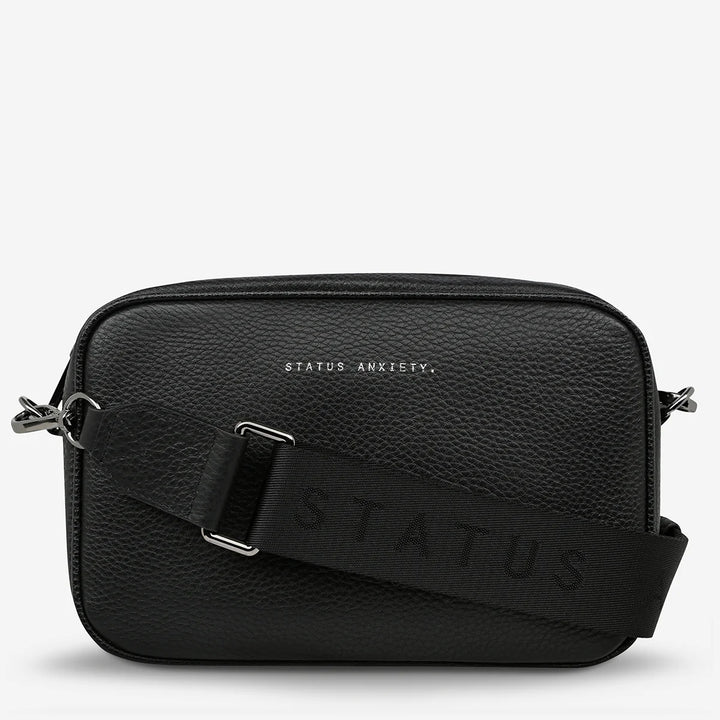 Status Anxiety Black Plunder Bag With Dual Straps