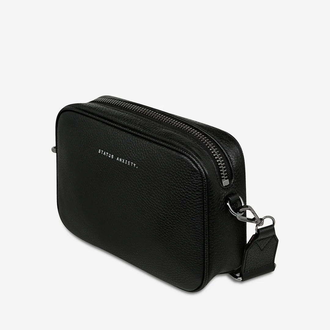 Status Anxiety Black Plunder Bag With Dual Straps