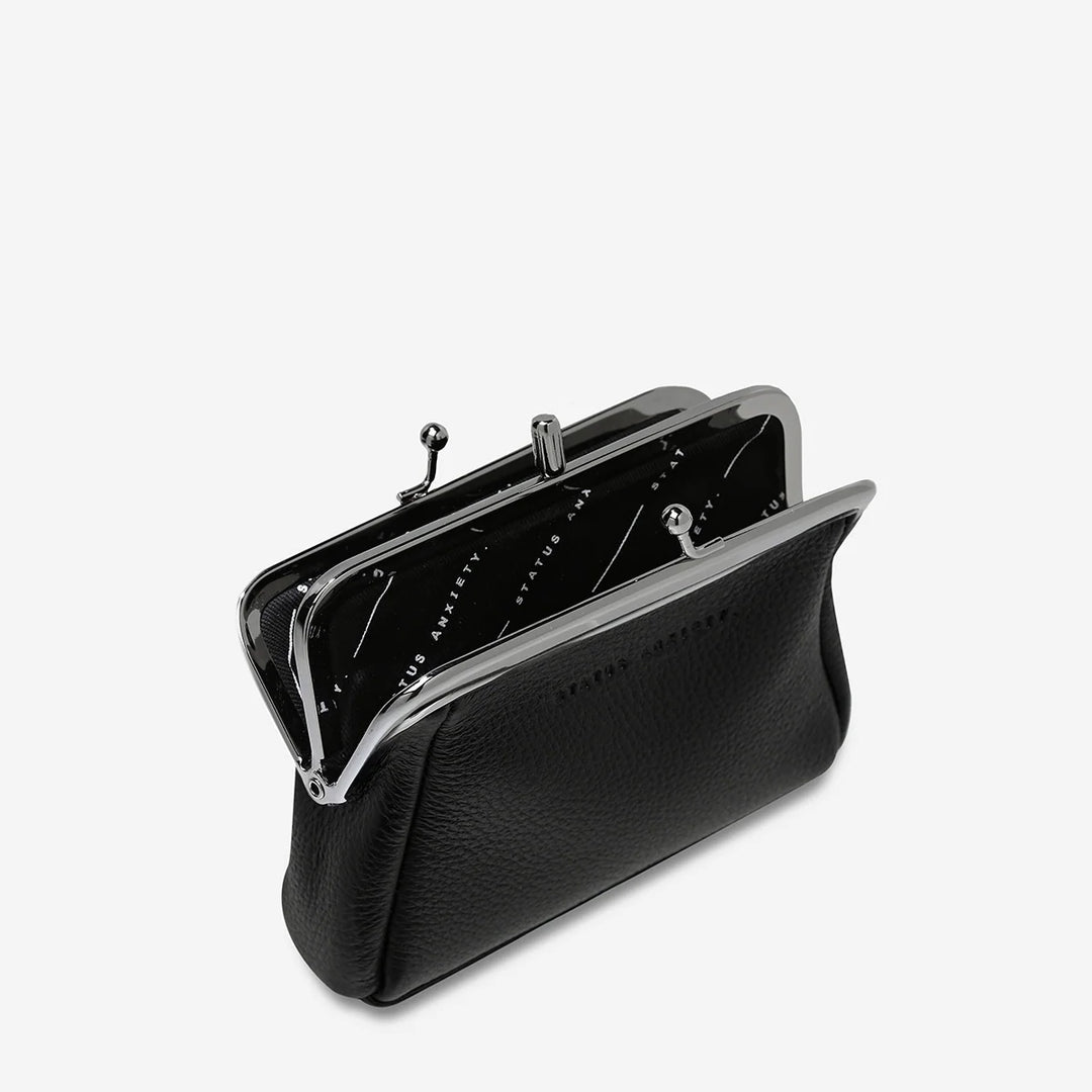 Status Anxiety Black Volatile Wallet