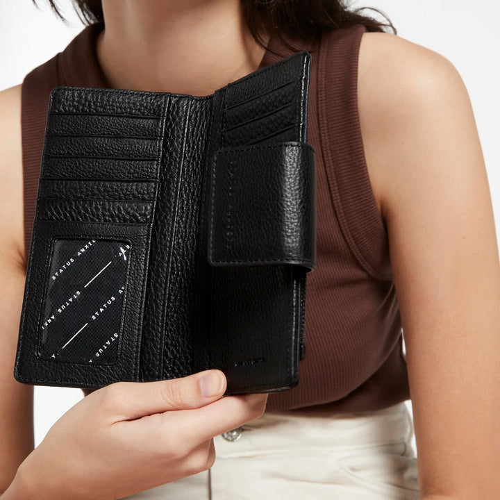 Status Anxiety Black Ruins Wallet