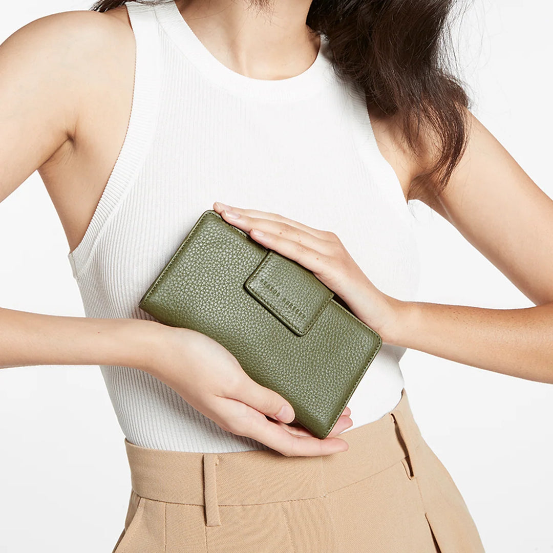 Status Anxiety Khaki Ruins Wallet