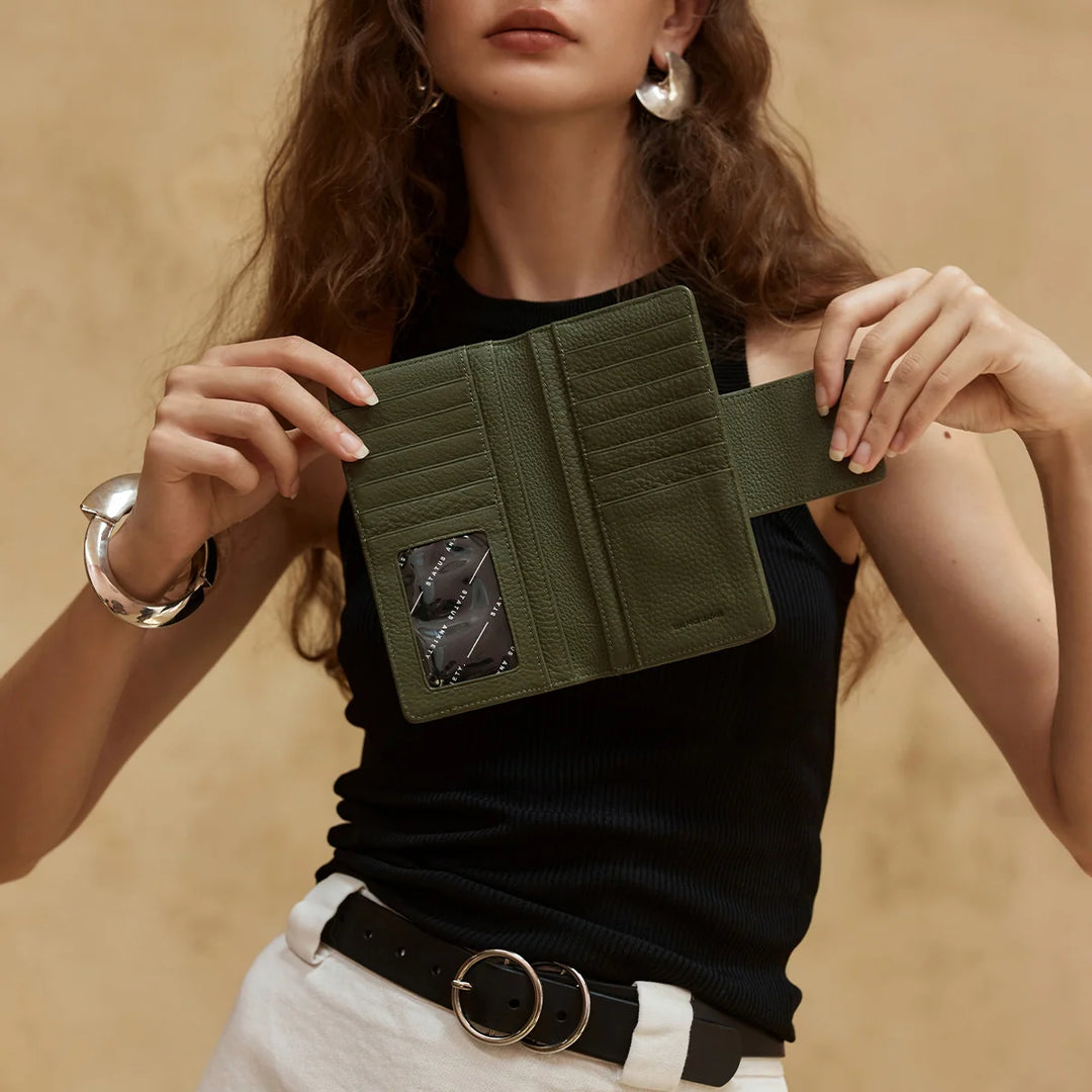 Status Anxiety Khaki Ruins Wallet