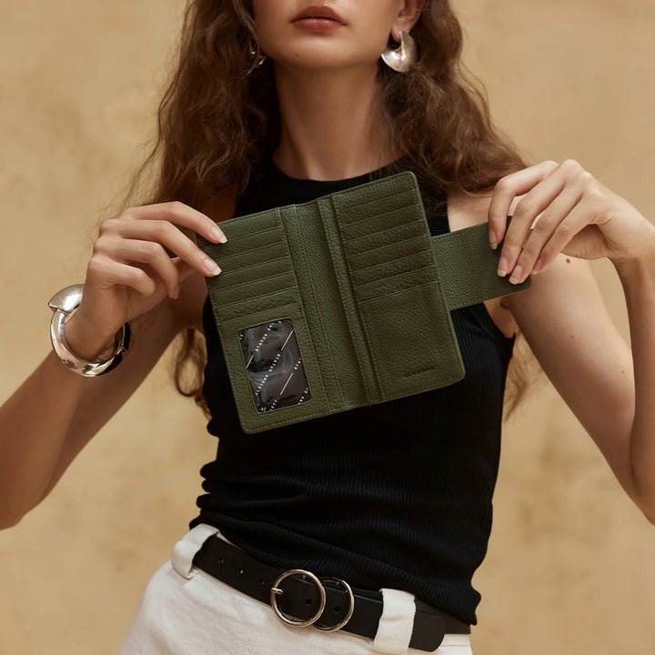 Status Anxiety Khaki Ruins Wallet