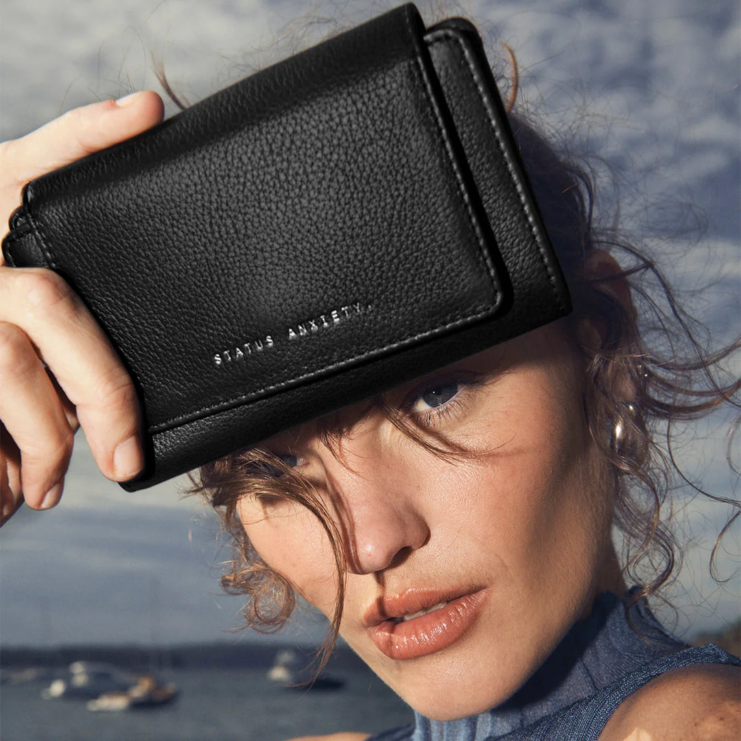 Status Anxiety Black Visions Wallet