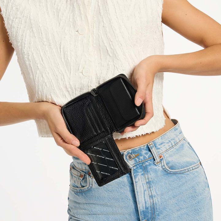 Status Anxiety Black Wayward Wallet