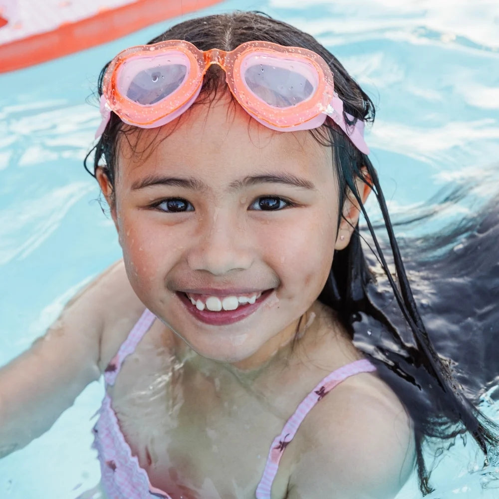 Swim Essentials | Heart Goggles Strawberry Fields