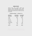 Nutritional information label for 'Bubbly Bears' on a white background
