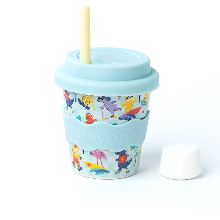 Chino Club reusable baby chino cup available from www.thecollectivenz.com