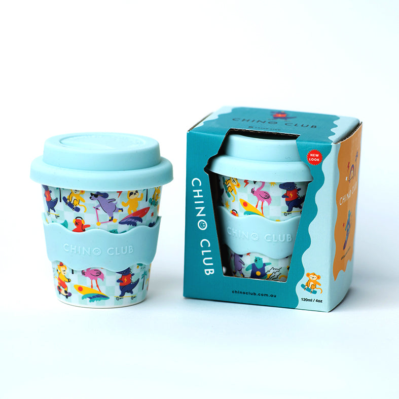 Chino Club reusable baby chino cup available from www.thecollectivenz.com