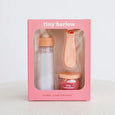 Product set in a 'tiny harlow' box on a light gray background