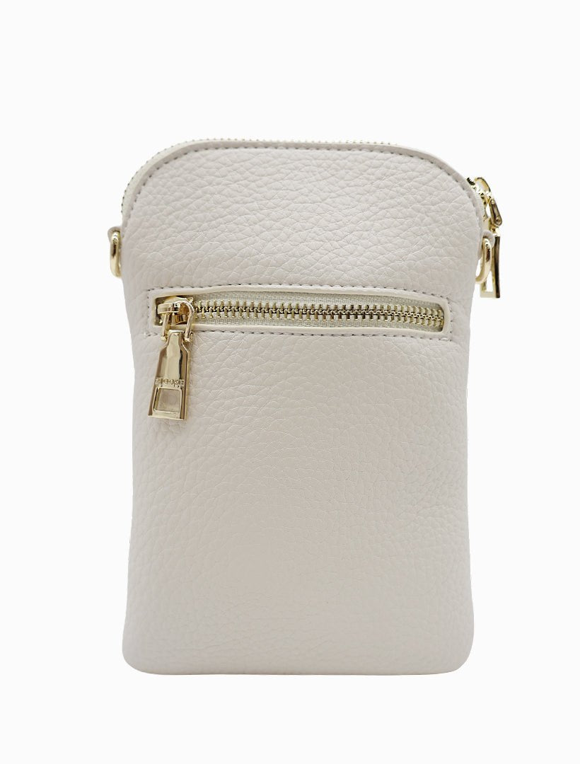 The Wanderer Cross Body Bag by Zjoosh is just the right size to carry a phone, lip gloss, cards and keys. With 4 internal card holders and an external zipper pocket on the back, she keeps all your easy to loose items safe. Available from www.thecollectivenz.com