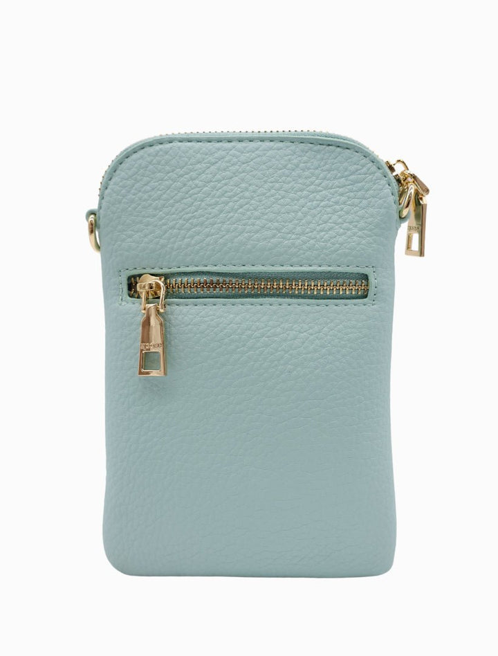 The Wanderer Cross Body Bag by Zjoosh is just the right size to carry a phone, lip gloss, cards and keys. With 4 internal card holders and an external zipper pocket on the back, she keeps all your easy to loose items safe. Available from www.thecollectivenz.com