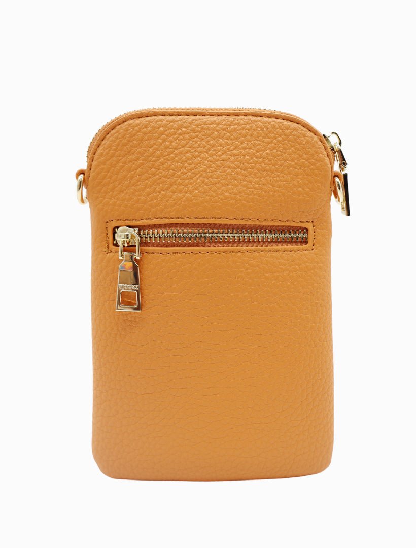 The Wanderer Cross Body Bag by Zjoosh is just the right size to carry a phone, lip gloss, cards and keys. With 4 internal card holders and an external zipper pocket on the back, she keeps all your easy to loose items safe. Available from www.thecollectivenz.com