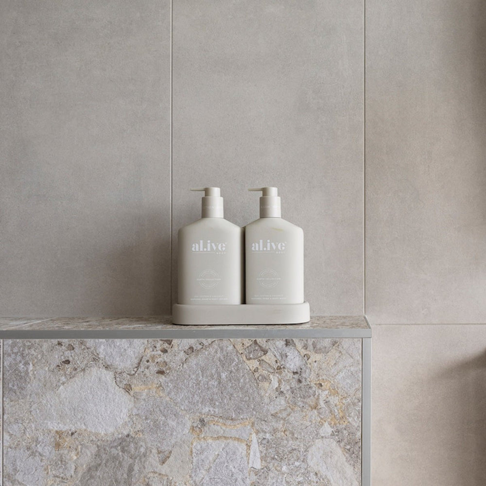 Al.ive hand & body duo available from www.thecollectivenz.com