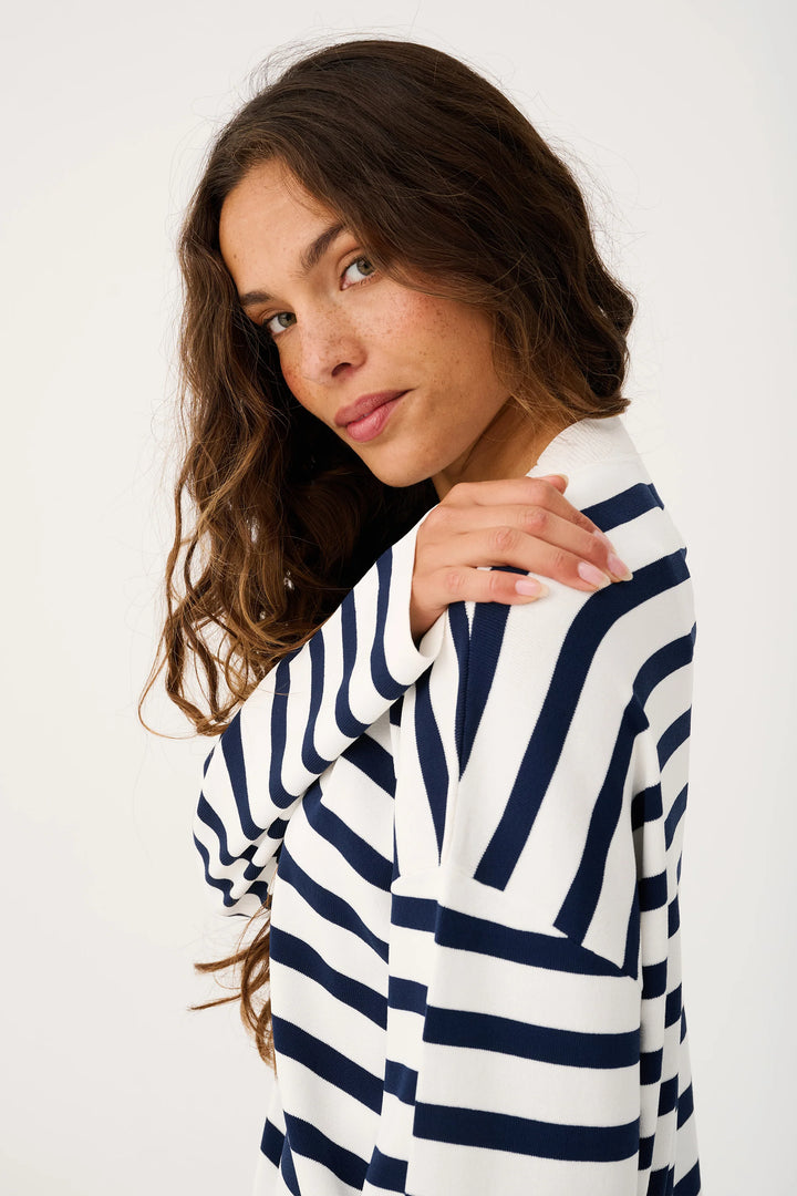 CW Rae Knit - Navy Stripe