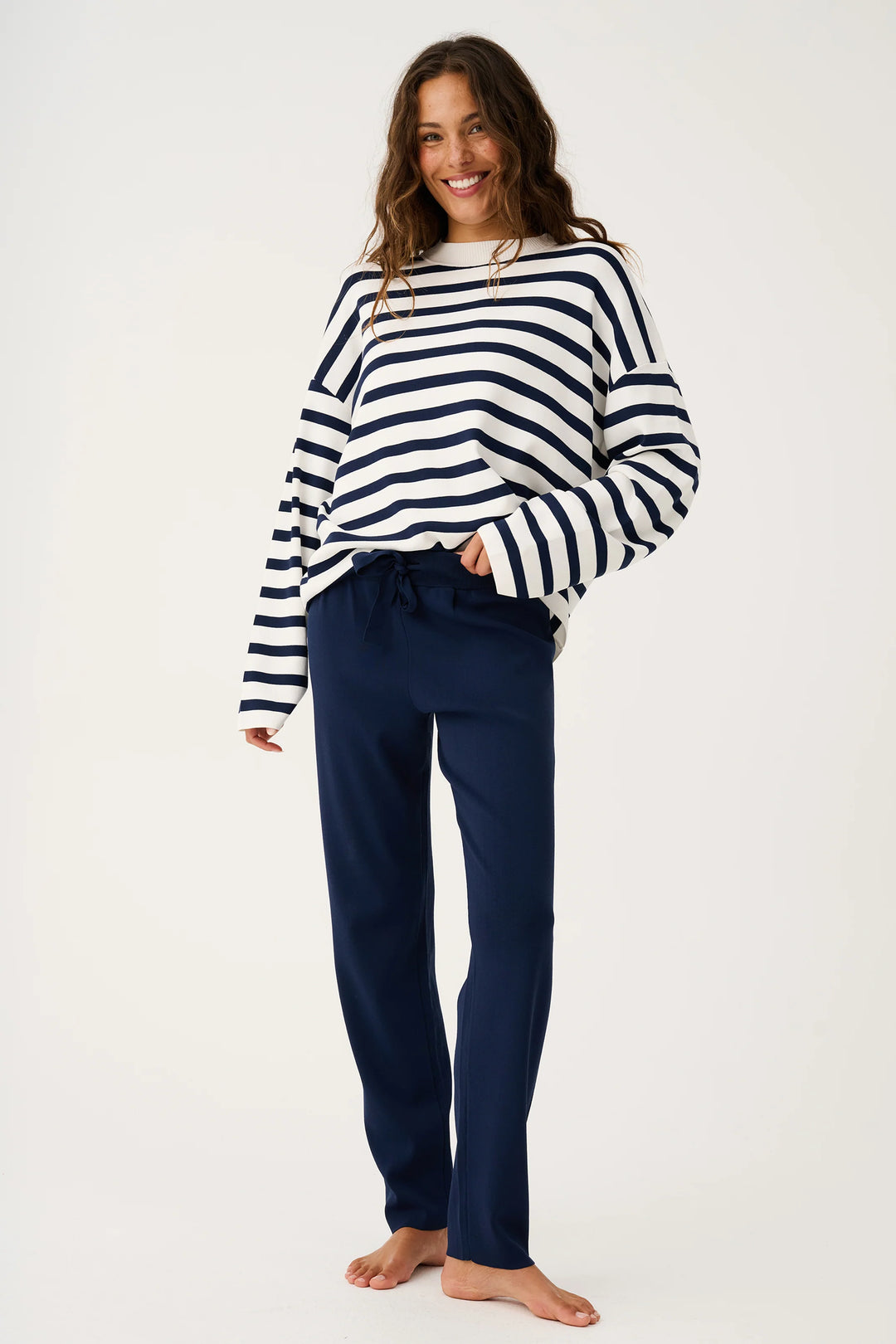 CW Pennie Knit Pant - Navy