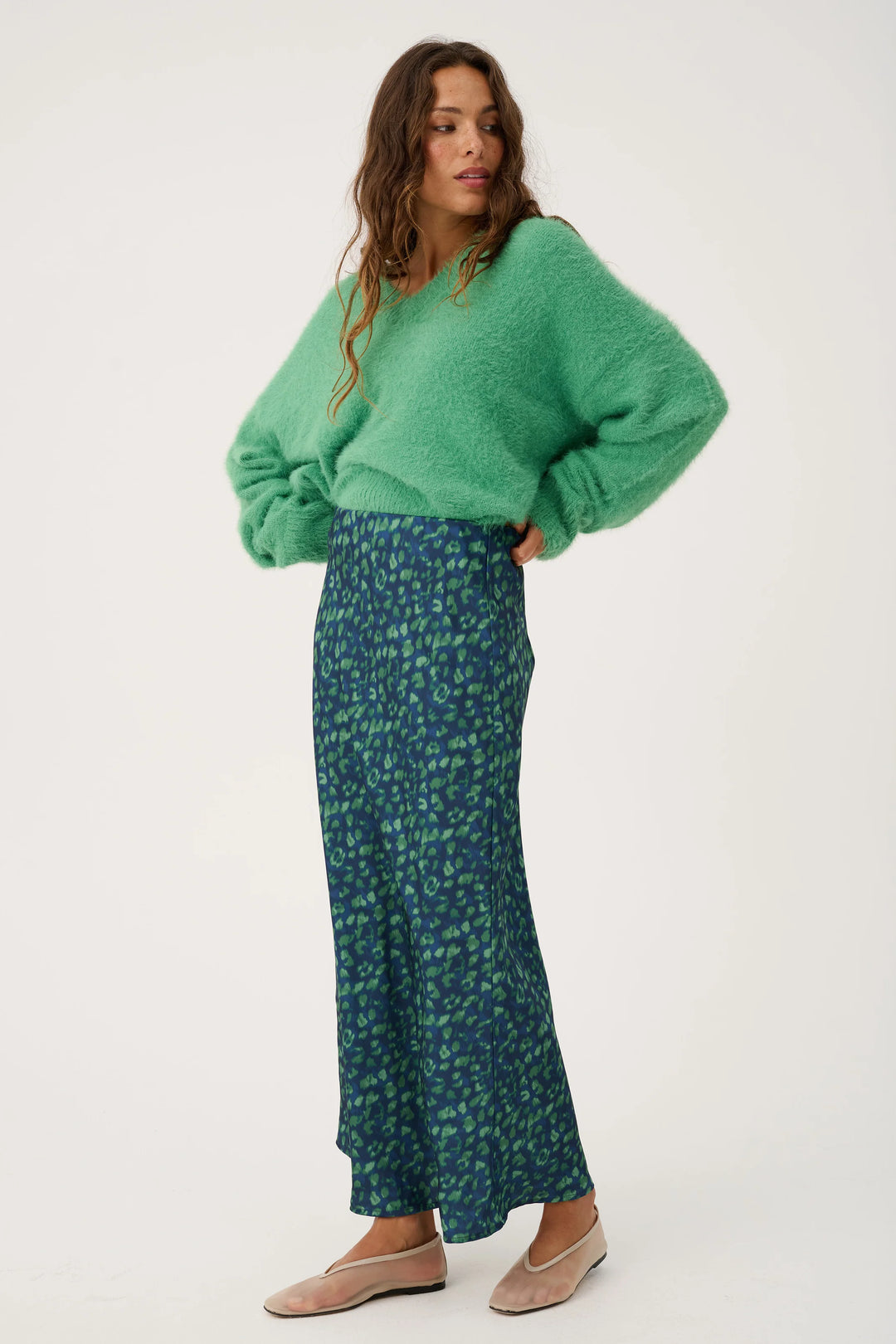 CW Emmie Knit Sweater - Sea Green
