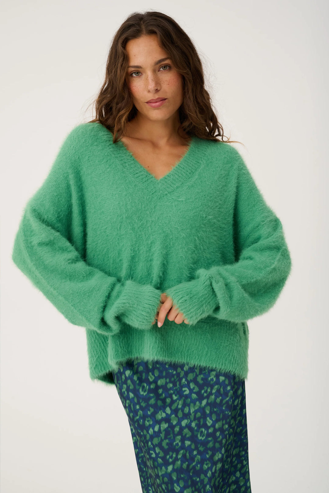 CW Emmie Knit Sweater - Sea Green