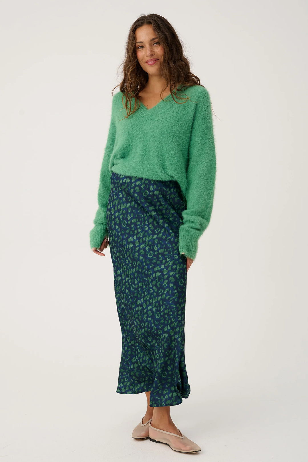 CW Emmie Knit Sweater - Sea Green
