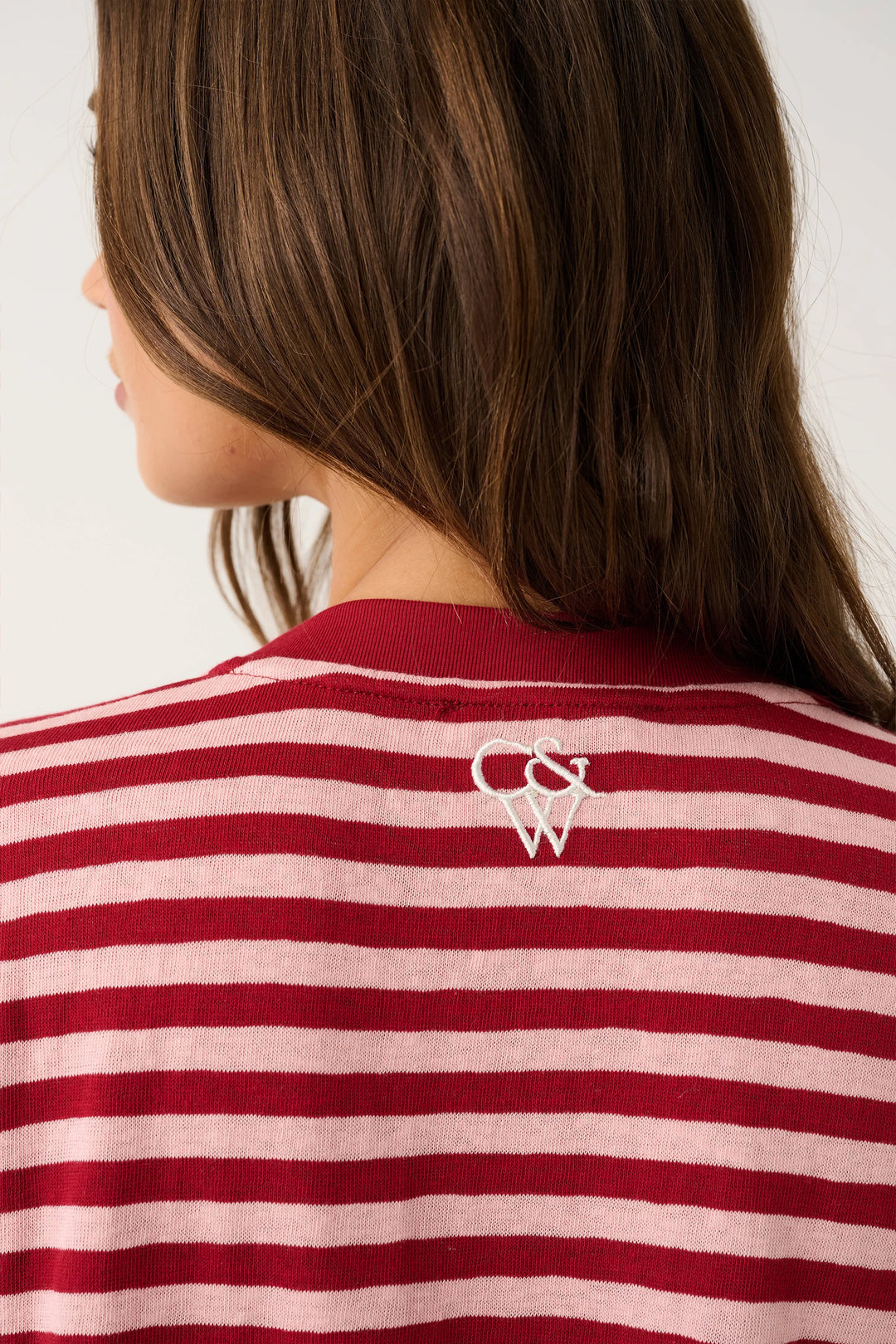 Harley Long Sleeve - Plum Stripe