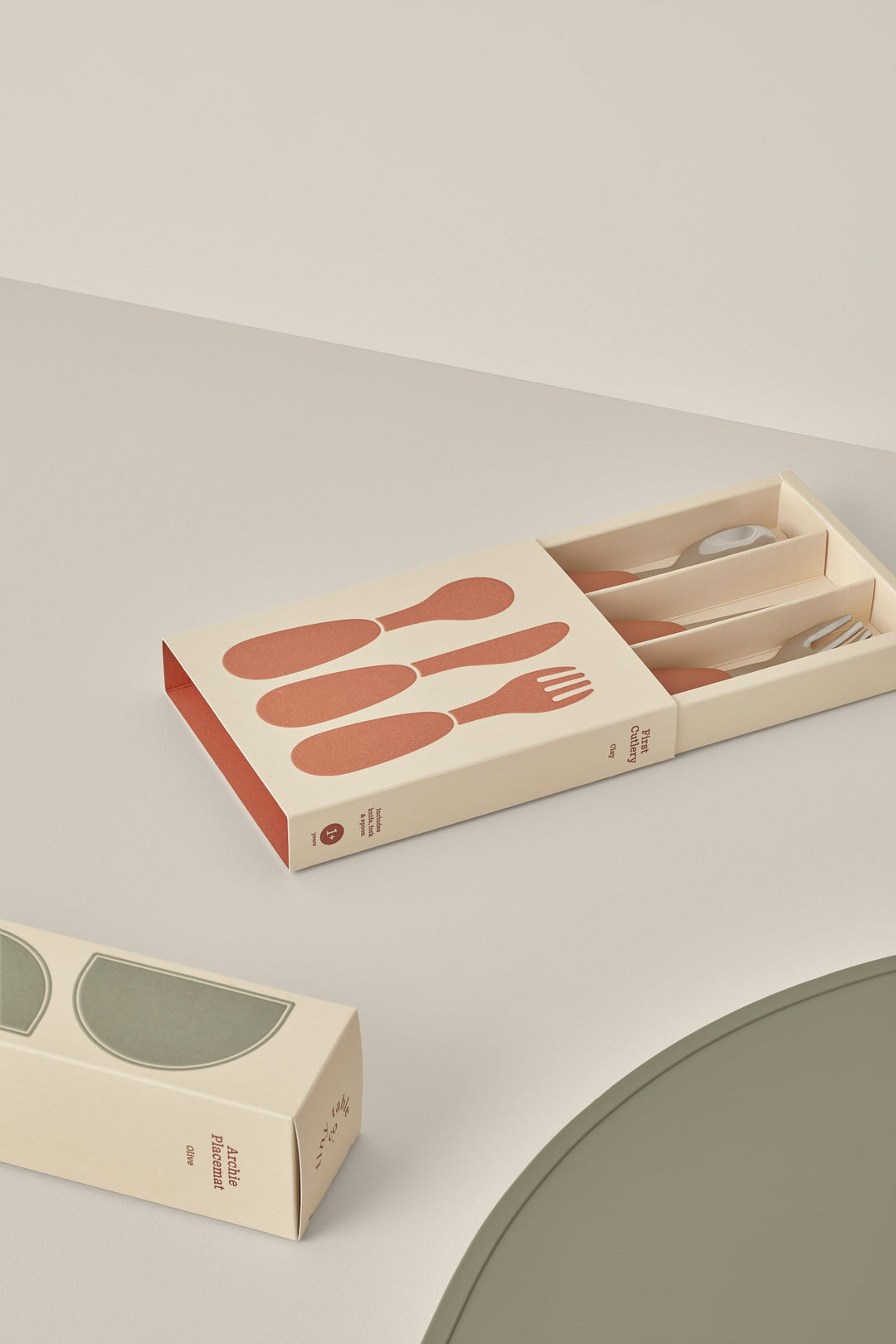 Tiny Table first cutlery set available from www.thecollectivenz.com