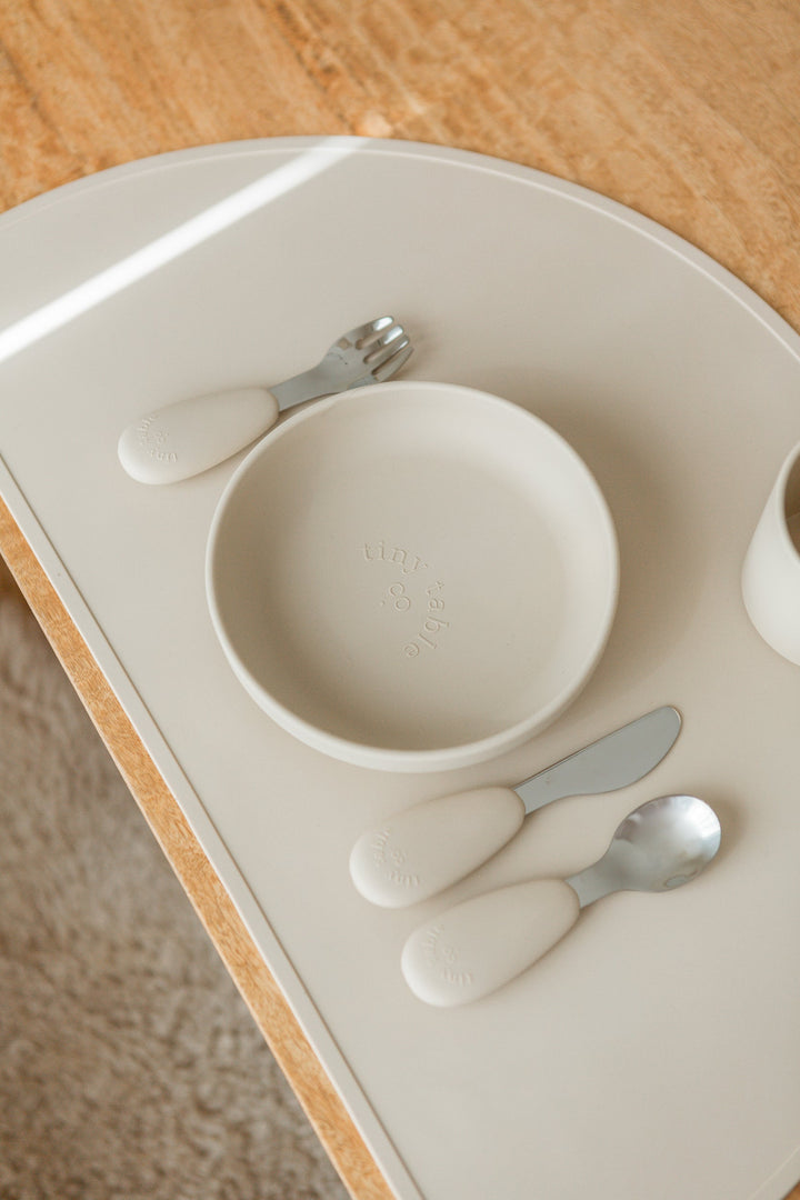 Tiny Table first cutlery set available from www.thecollectivenz.com