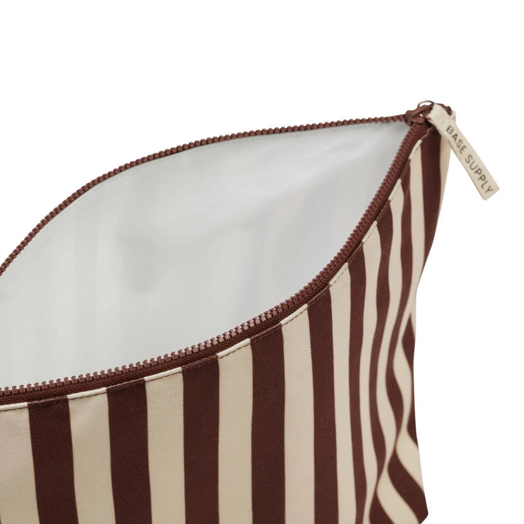 Base Wet Bag - Large Cocoa Stripe