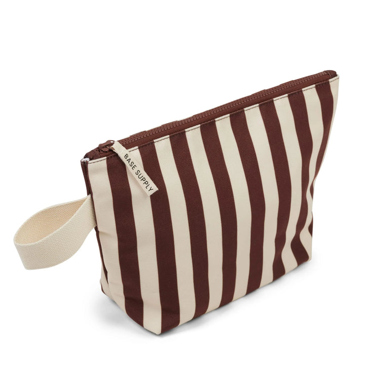 Base Wet Bag - Midi Cocoa Stripe