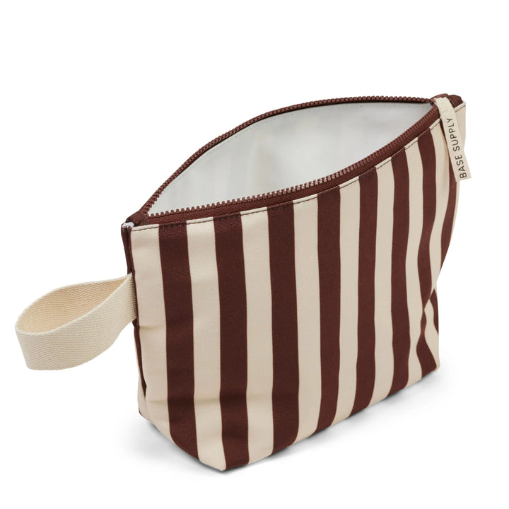 Base Wet Bag - Midi Cocoa Stripe