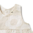 Beige Wilson & Frenchy sleeveless top with a brand logo on a white background