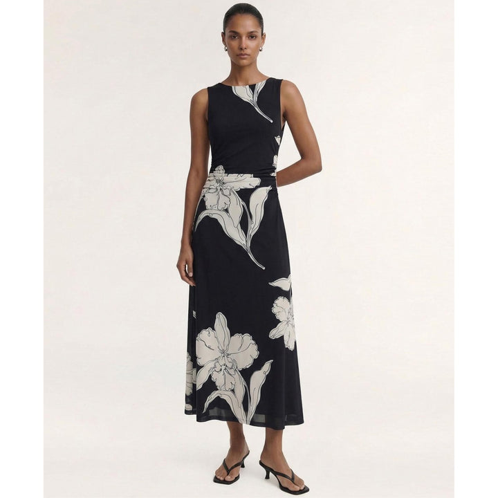 Staple The Label Veda Mesh Midi Dress