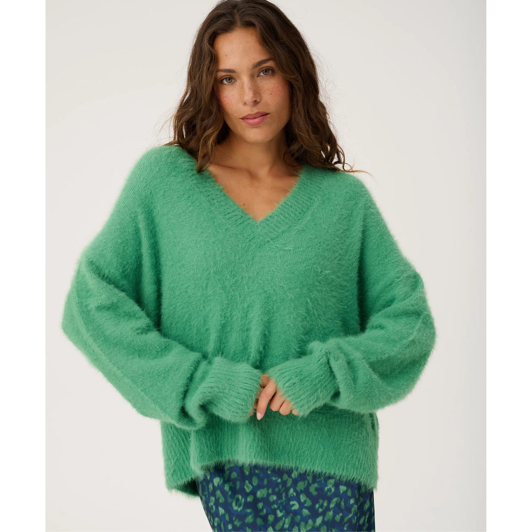 CW Emmie Knit Sweater - Sea Green