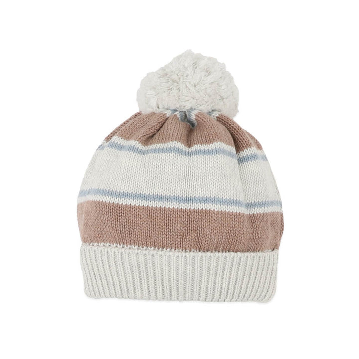 Alvin Organic Stripe Knitted Beanie