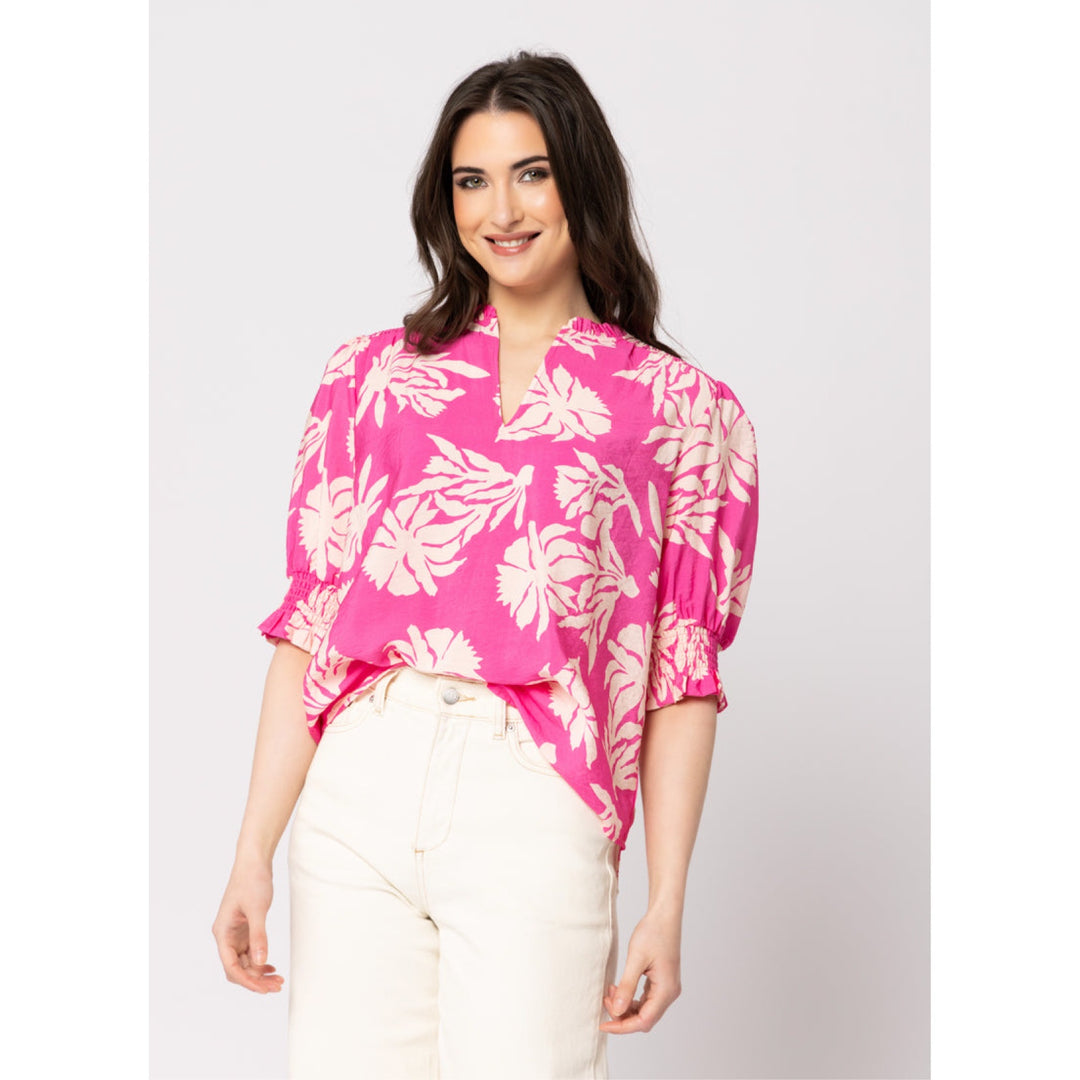 SS Gifted Top Pink Splash | Seeking Lola