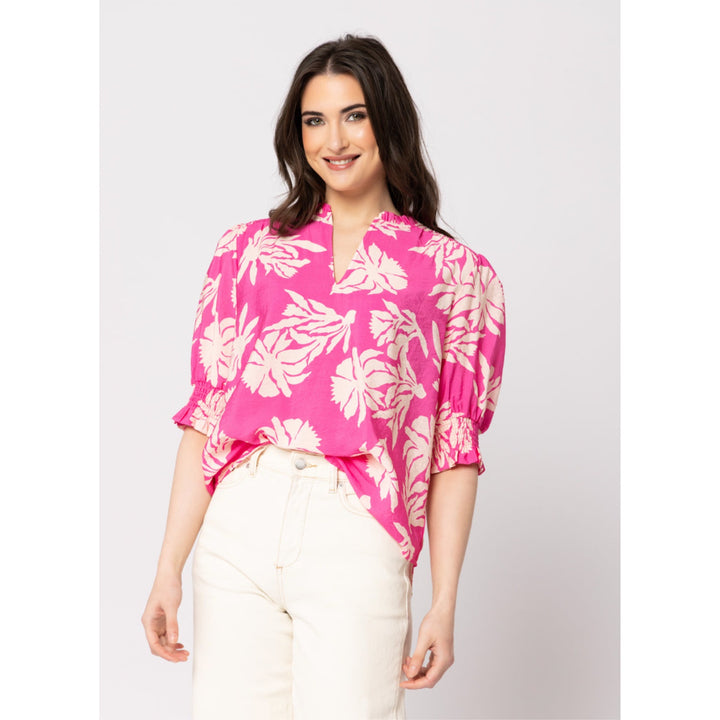 SS Gifted Top Pink Splash | Seeking Lola