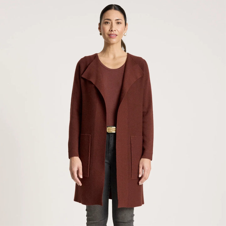Samira Cardigan - Mahogany