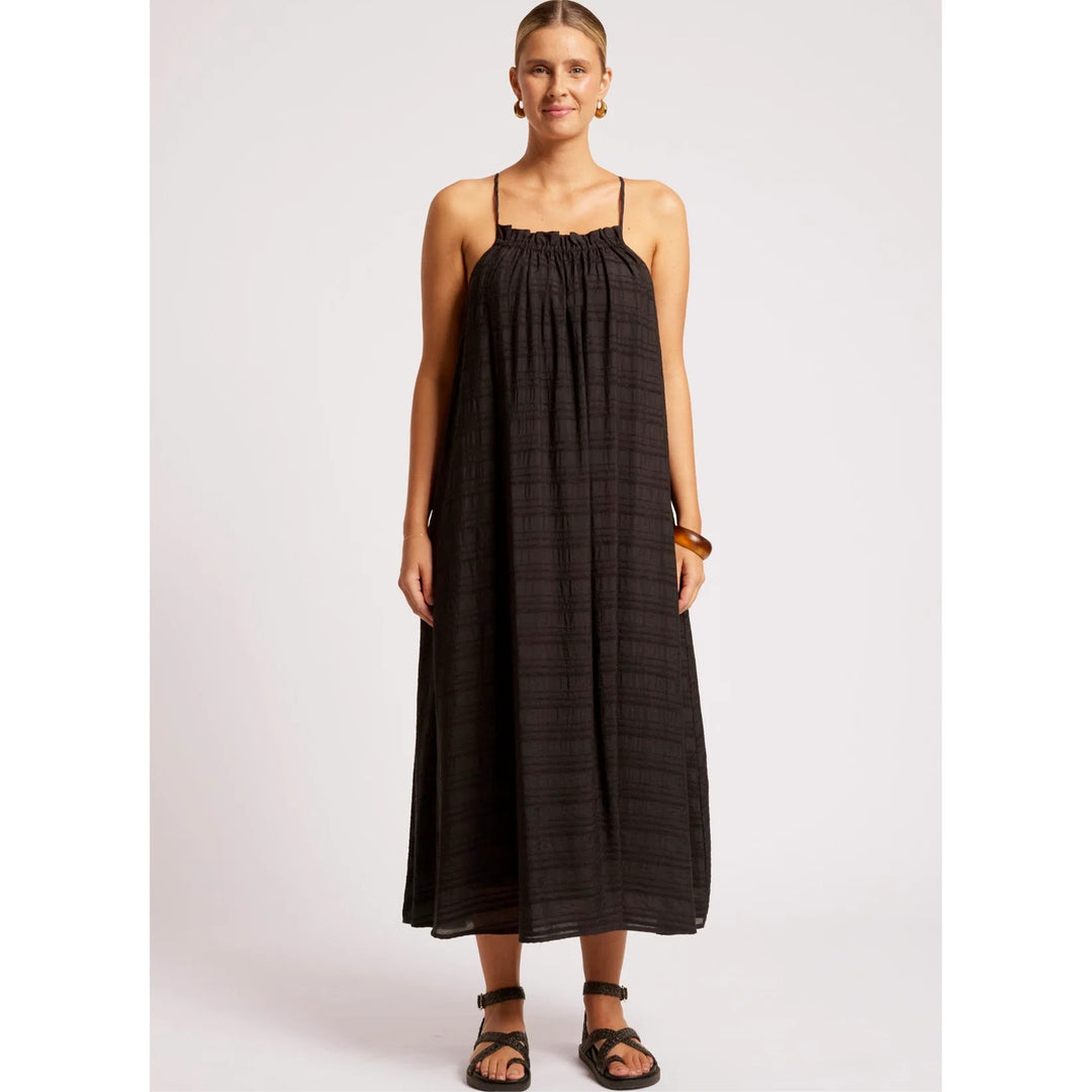 Eb + Ive Sovana Tank Maxi Dress - Black