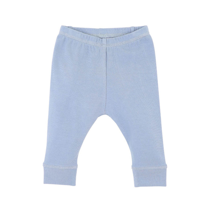 Alvin Plain Organic Leggings - Dusky Blue