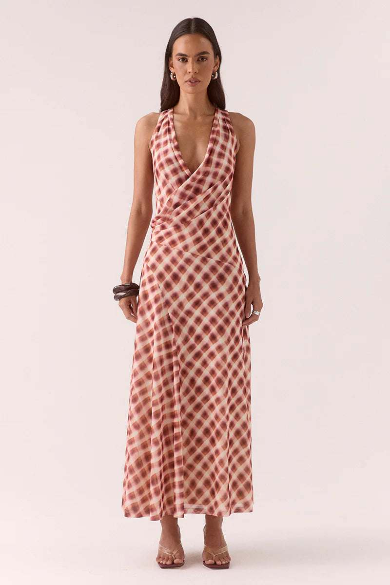 Euphoria Dress - Check