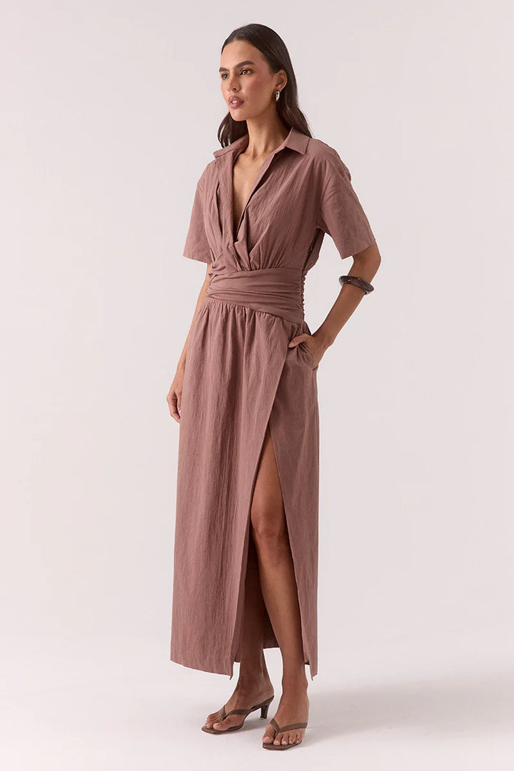 Atlas Dress - Mocha